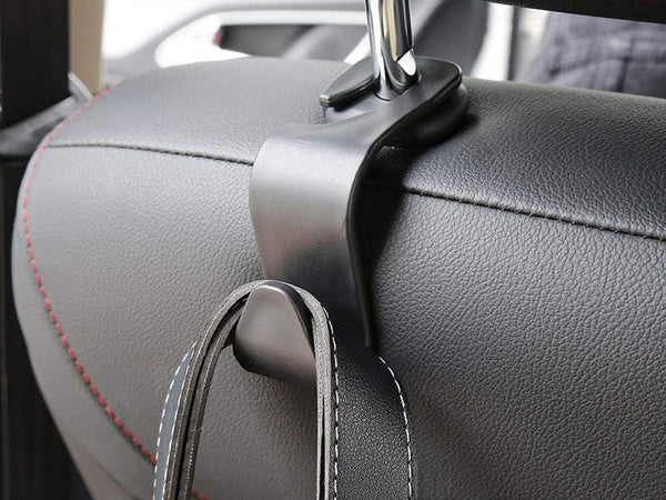 Kablys kablys sėdynės atlošo laikiklis, skirtas apsipirkti automobilyje