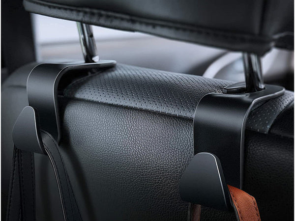 Kablys kablys sėdynės atlošo laikiklis, skirtas apsipirkti automobilyje