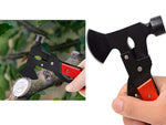 Multitool daugiafunkcinis įrankis 17in1 survival plaktukas-smulkintuvas kombainai