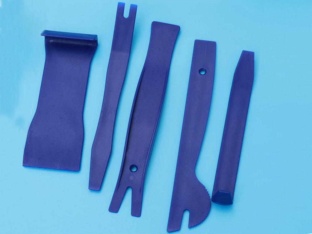 Traukiklių rinkinys apmušalų atidarytuvai svertai veržliarakčiai dangtelis 11 dalių