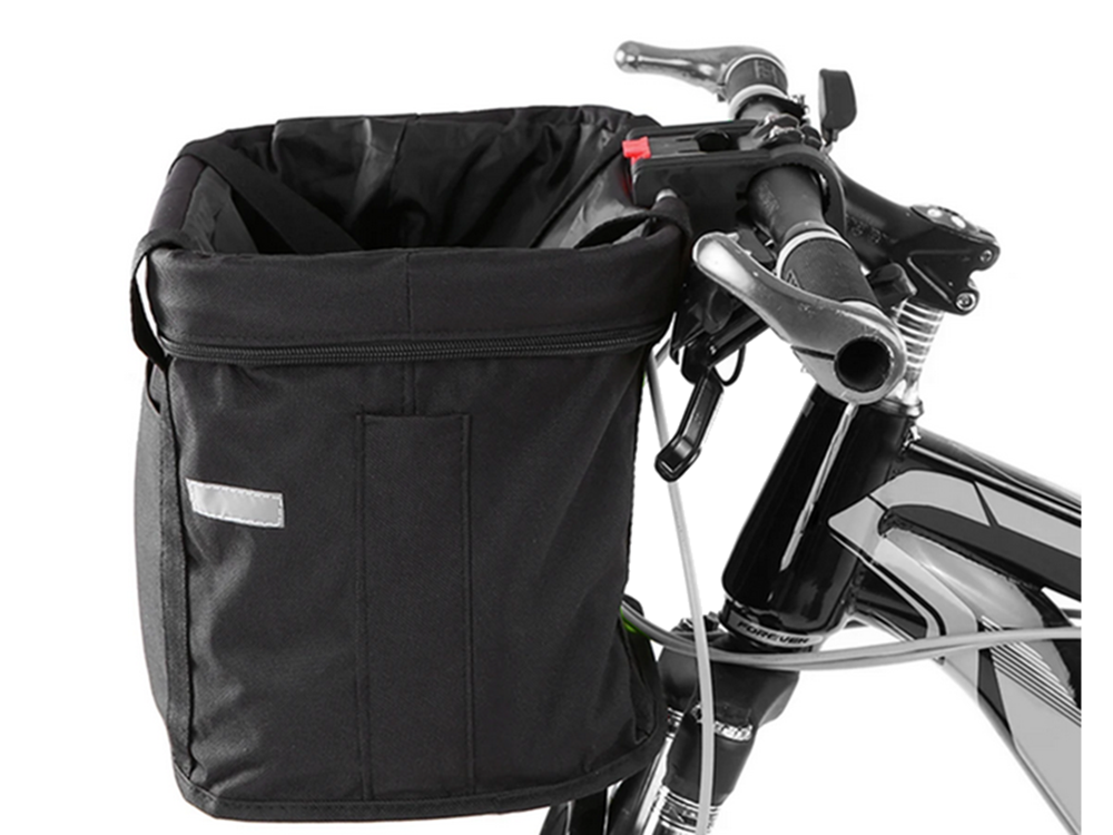 Didelis dviračių krepšys metalinis dviračių krepšys paspauskite ant vairo erdvus