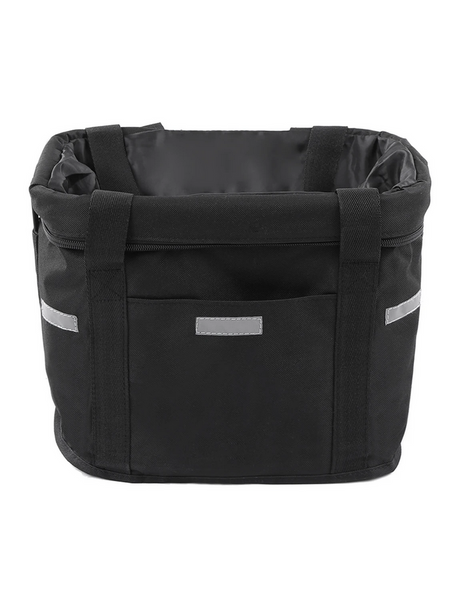 Didelis dviračių krepšys metalinis dviračių krepšys paspauskite ant vairo erdvus