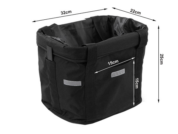 Didelis dviračių krepšys metalinis dviračių krepšys paspauskite ant vairo erdvus