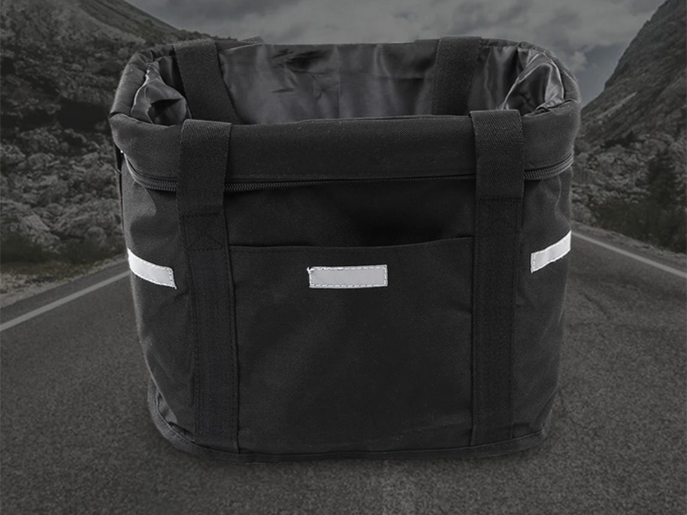 Didelis dviračių krepšys metalinis dviračių krepšys paspauskite ant vairo erdvus