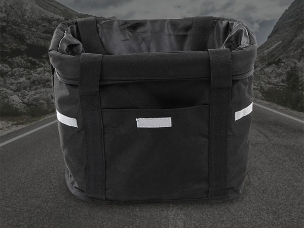 Didelis dviračių krepšys metalinis dviračių krepšys paspauskite ant vairo erdvus