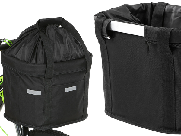 Didelis dviračių krepšys metalinis dviračių krepšys paspauskite ant vairo erdvus