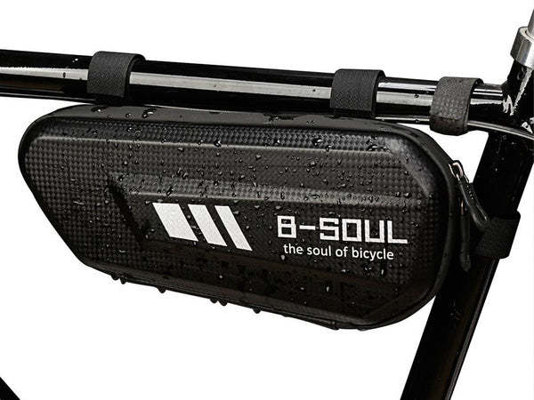 Po rėmo pannier krepšys vandeniui atsparus stiprus standus dviračių krepšys