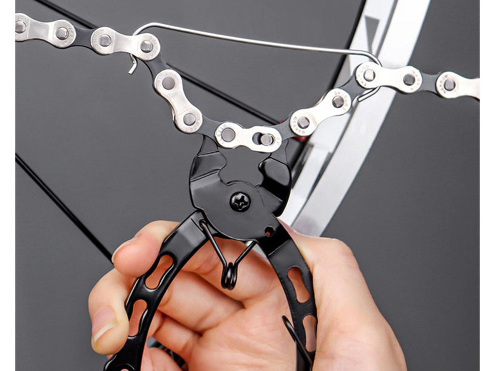 Replės su veržliarakčiu dviračio grandinės žnyplėms atsukti