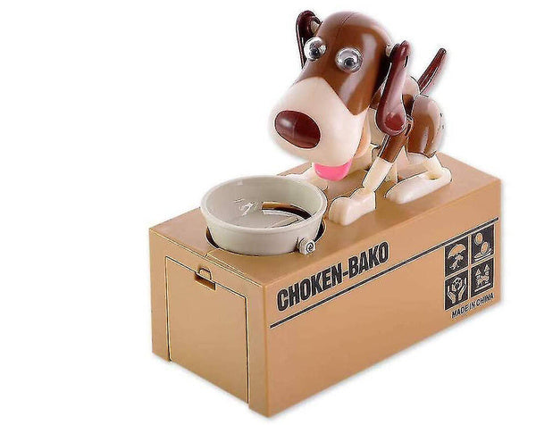 Kiaulių taupyklė šuo valgo monetas interaktyvus automatas seifas didelis