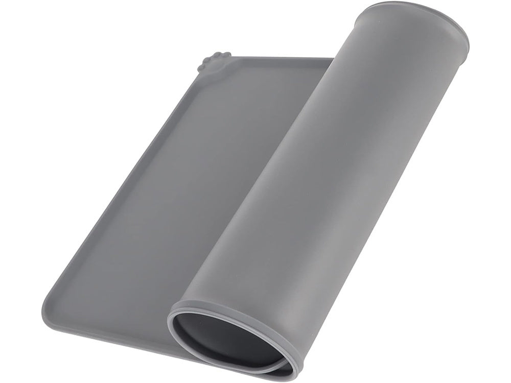 Vandeniui atsparus silikoninis neslystantis šunų ir kačių dubenėlio kilimėlis