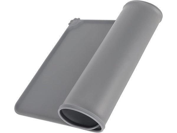 Vandeniui atsparus silikoninis neslystantis šunų ir kačių dubenėlio kilimėlis