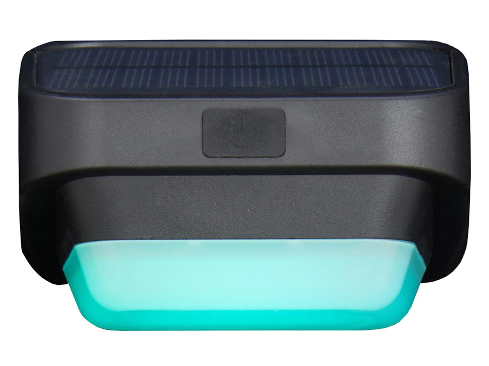 Saulės sodo vadovaujama šviesa rgb laiptų terasos tvorai sutemų jutiklis