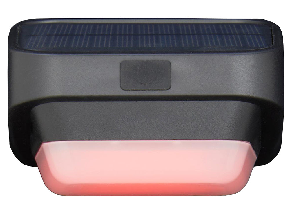 Saulės sodo vadovaujama šviesa rgb laiptų terasos tvorai sutemų jutiklis