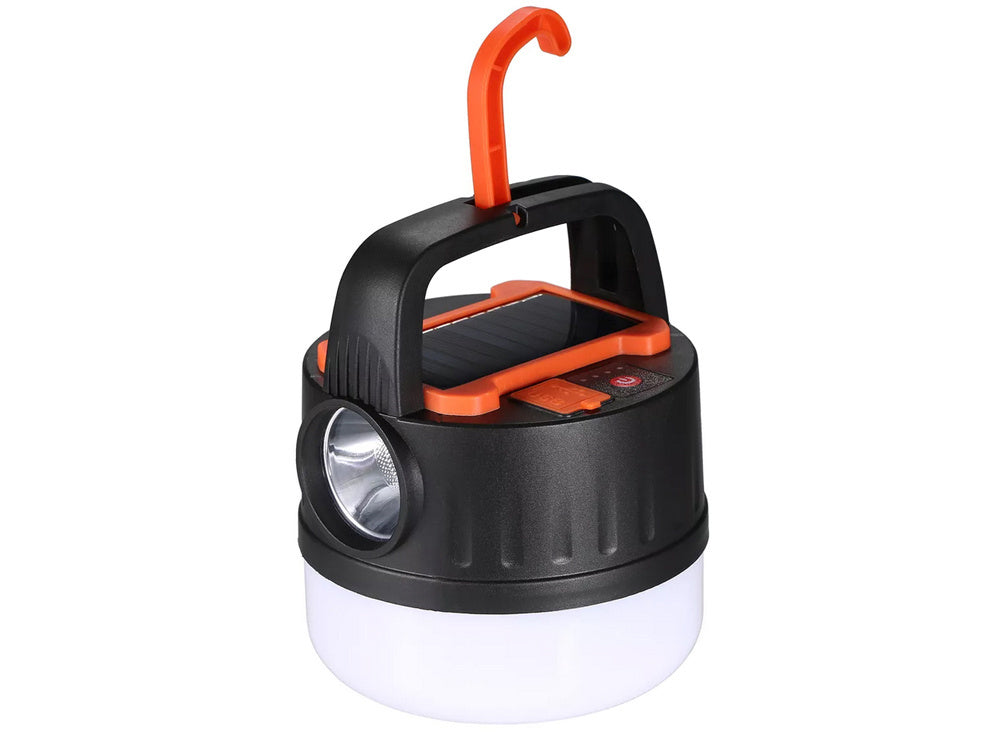 Kempingo kempingo lempa įkraunama led usb turistinė saulės kablys