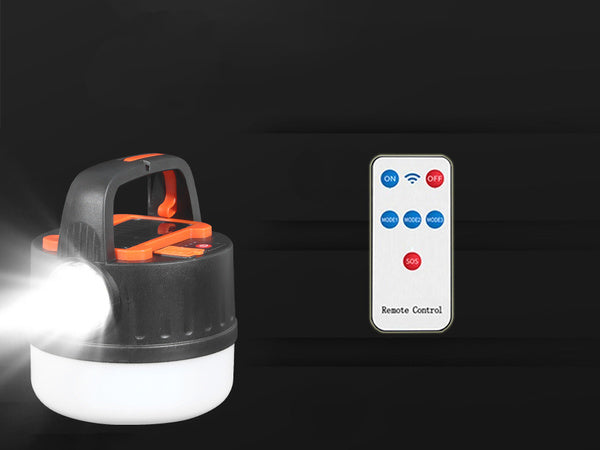 Kempingo kempingo lempa įkraunama led usb turistinė saulės kablys