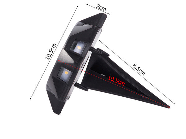 Sodo lempa saulės baterija žemės lempa su sutemų jutikliu, varoma