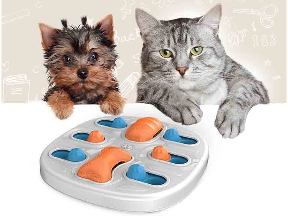 Edukacinis šunų žaislas loginis žaidimas su skanėstais uoslės kramtomasis žaislas