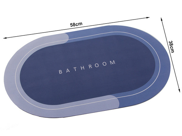 Vonios kilimėlis greitai džiūstantis absorbentas neslidus vonios kilimas wc