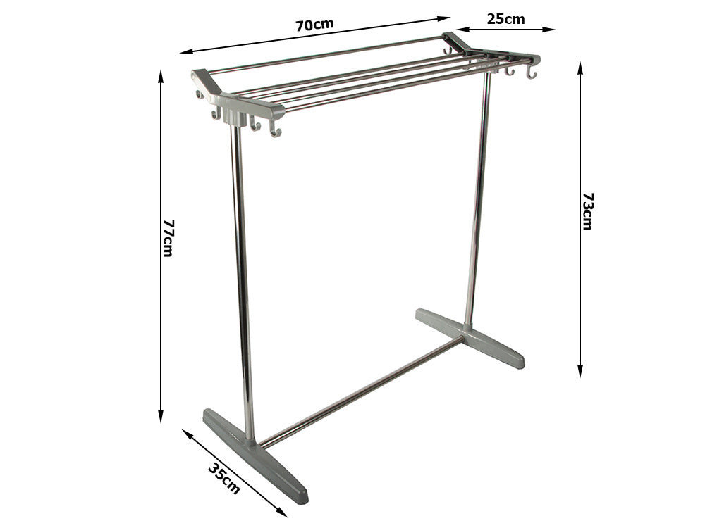 Skalbinių džiovyklė drabužių horizontali drabužių džiovyklė maža balkonui