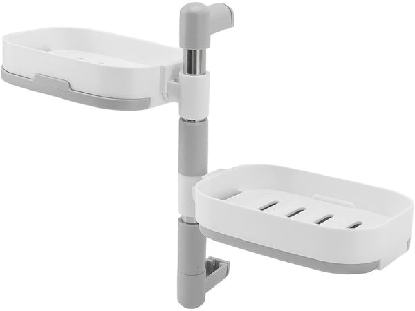 Sieninis muilinės rankšluosčių laikiklis su siurbtukais