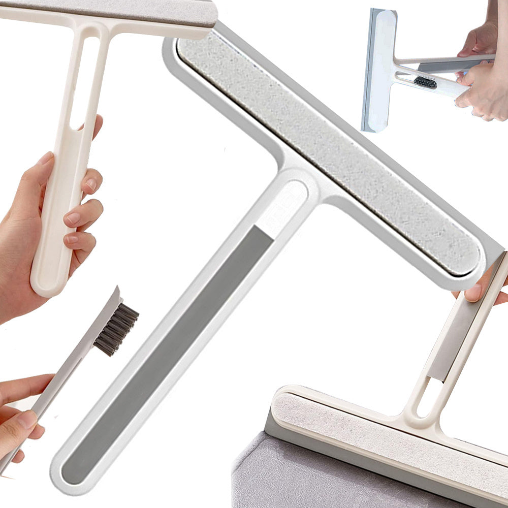 Langų valytuvas su rankena šepetys vandeniui valyti šepetys grioveliams valyti