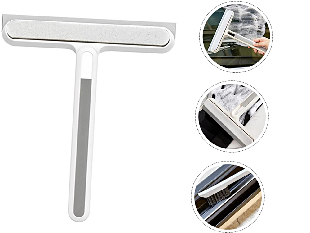 Langų valytuvas su rankena šepetys vandeniui valyti šepetys grioveliams valyti