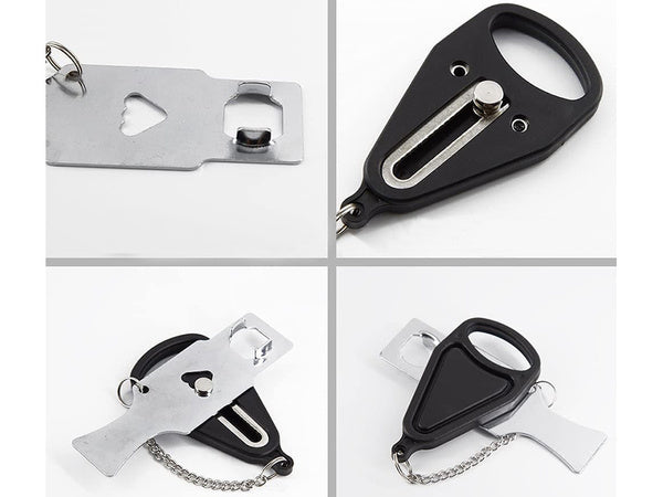 Viešbučio kambario durų užraktas nuo vagystės