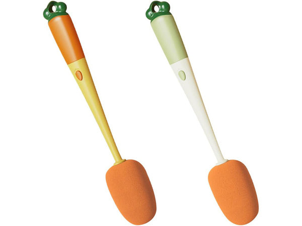 Šepetys kempinė buteliams plauti stiklainiai stiklainiai ilgas ploviklis su kempine