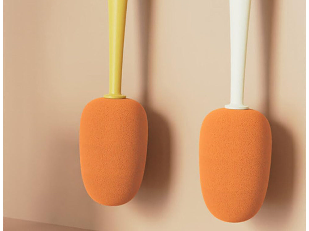 Šepetys kempinė buteliams plauti stiklainiai stiklainiai ilgas ploviklis su kempine