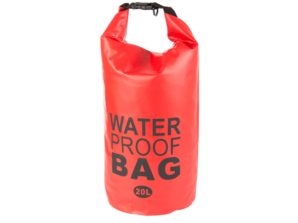 Baidarių vandeniui atsparus krepšys žygių kuprinė 20l