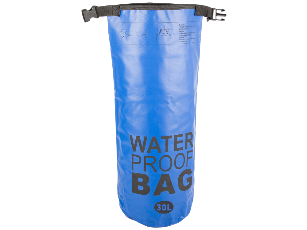 Baidarių vandeniui atsparus krepšys žygių kuprinė 30l