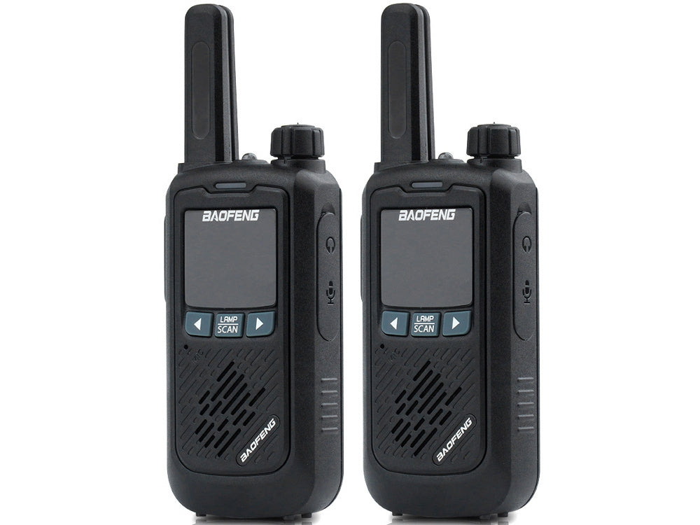 Walkie talkie baofeng bf-t17 radiotelefono rinkinys talkeris 2vnt.