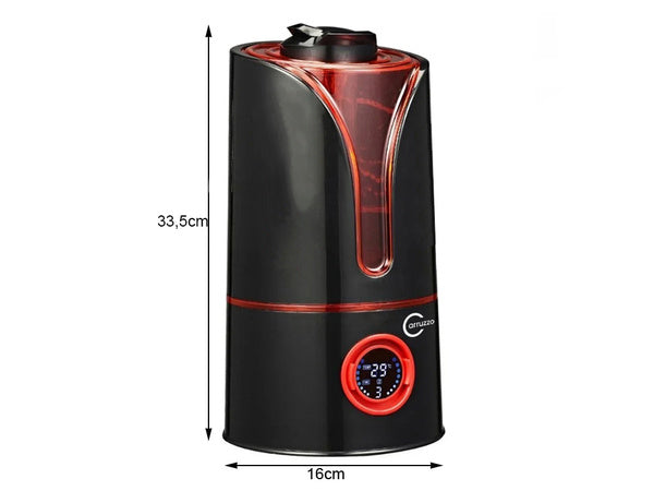 Kvapų difuzorius oro drėkintuvas aromaterapija ultragarso led laikmatis