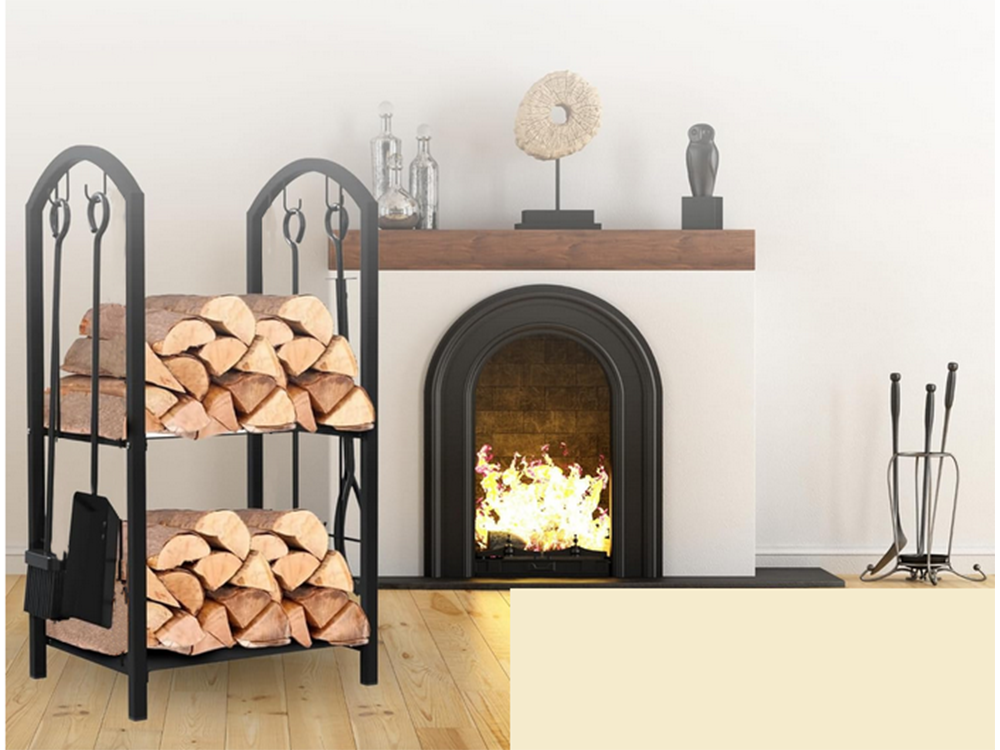 Malkų lentyna malkų priedai malkų priedai pokerio šlavimo mašina