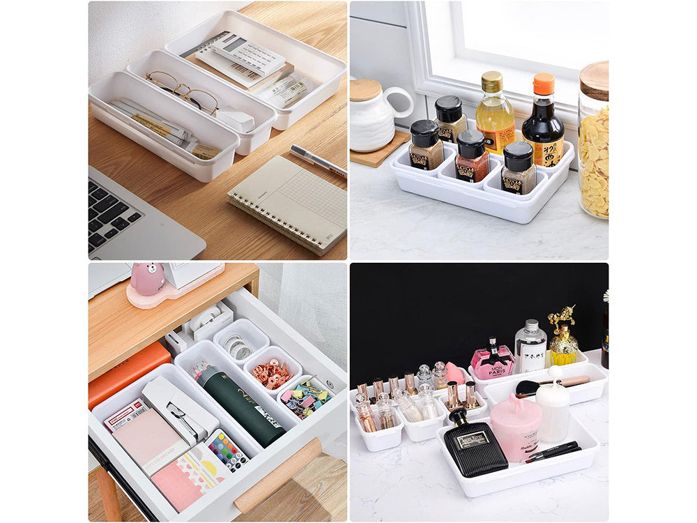 Virtuvės stalo įrankių organizatorius sulankstomas xxl modulinis konteineris