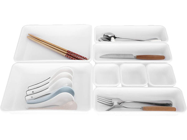 Virtuvės stalo įrankių organizatorius sulankstomas xxl modulinis konteineris