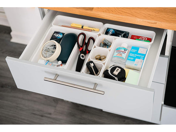 Virtuvės stalo įrankių organizatorius sulankstomas xxl modulinis konteineris