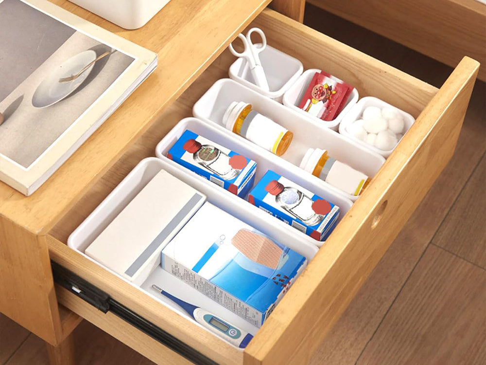 Virtuvės stalo įrankių organizatorius sulankstomas xxl modulinis konteineris