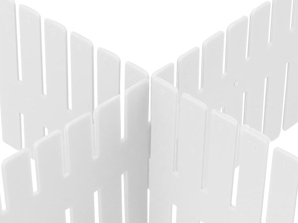 Organizatorius stalo daliklis stalčių spinta separatorius 4 vnt.