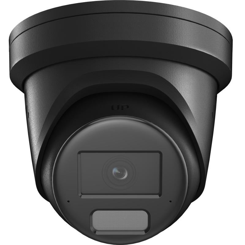 Hikvision dome DS-2CD2346G2H-IS2U/SL F2.8 (juoda, 4 MP, 30 m. IR, AcuSense, DarkFighter)