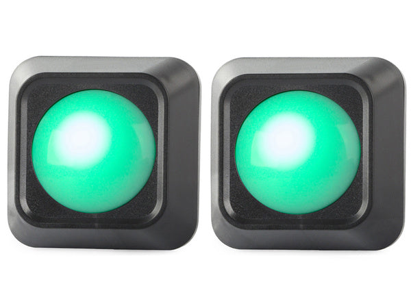 Belaidis rgb vadovaujama naktinė šviesa nuotolinio valdymo pultas 2 vnt., Juoda, Szín, Fekete