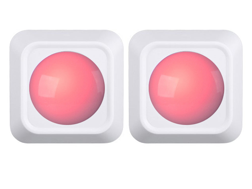 Belaidis rgb vadovaujama naktinė šviesa nuotolinio valdymo pultas 2 vnt., Baltas, Szín, Fehér