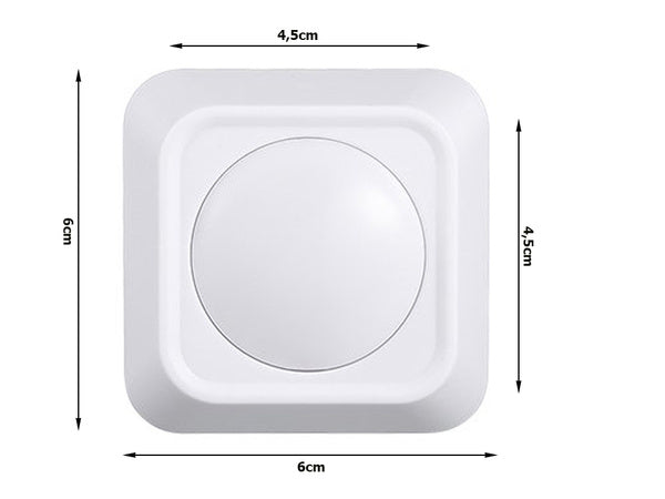 Belaidis rgb vadovaujama naktinė šviesa nuotolinio valdymo pultas 2 vnt., Baltas, Szín, Fehér