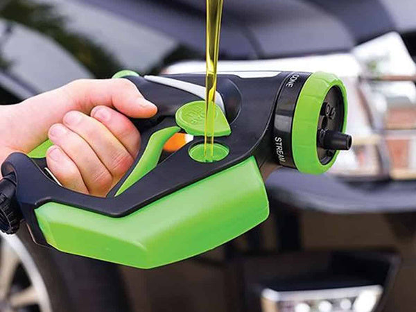 Automobilių plovimo pistoleto putų bakas po žarna 4 režimai