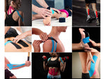 Kineziologinė juosta tejpy tejp plasters kinesiotaping sports pro 5m, Mėlyna, Szín, Kék