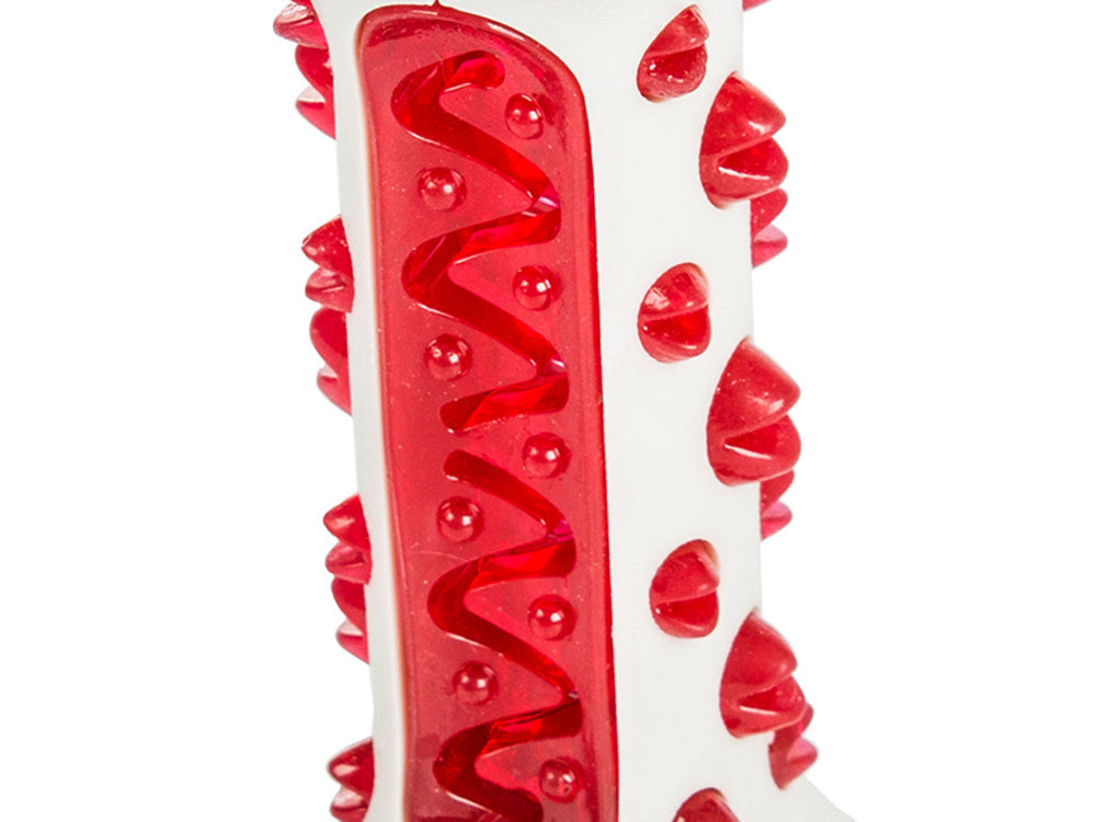 Šunų kramtymas dantų valymas dantų žaislas šunims, skirtas skanėstams, Raudona, Szín, Piros