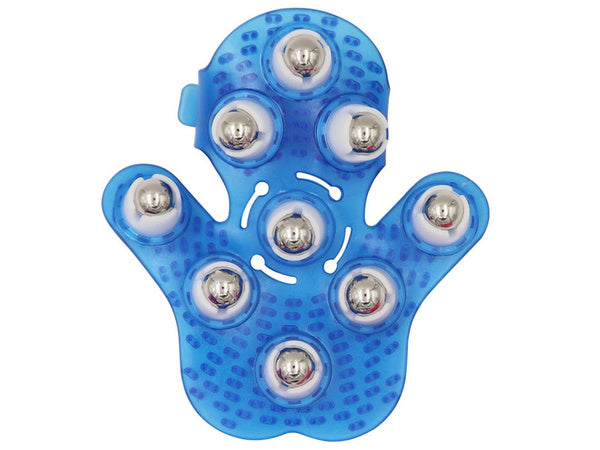 Kūno masažuoklis kaklo kaklo rankų masažas celiulito masažo pirštinė, Mėlyna, Szín, Kék