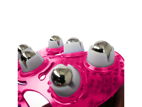 Kūno masažuoklis kaklo kaklo rankų masažas celiulito masažo pirštinė, Rožinė, Szín, Rózsaszín