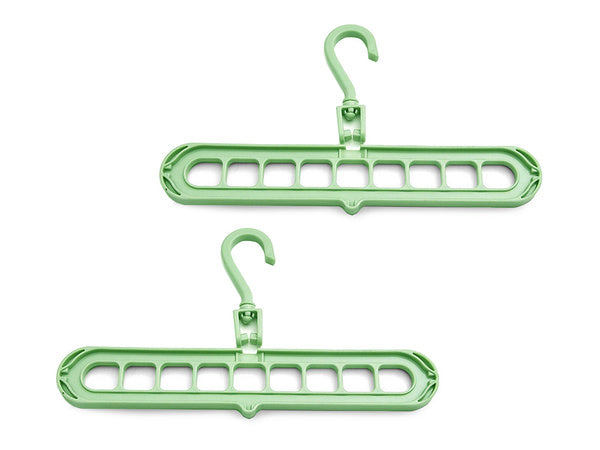 Daugiafunkcinis 2 dalių drabužių organizatorius drabužių stovas, Žalia, Szín, Zöld