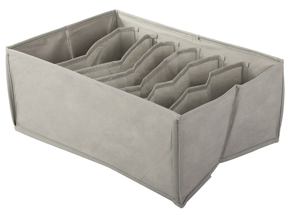 Apatinio trikotažo organizatorius liemenėlės spintos stalčiui 7 skyriai šiukšliadėžė